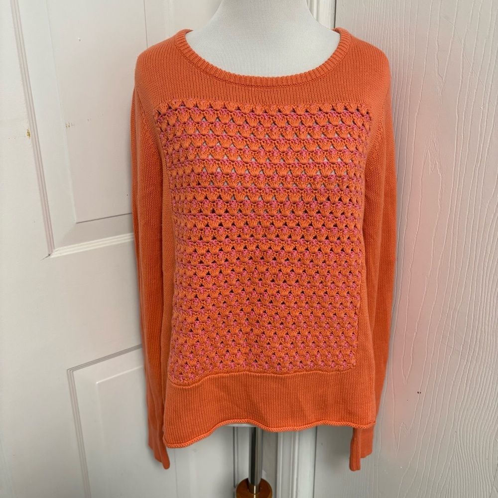 Sundance Crochet Square Front Sweater I5